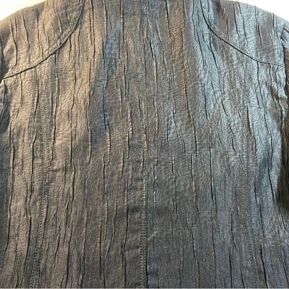 N Touch Ladies Size XL Black Long Sleeve Jacket Zip Front Closure Excellent Cond - Picture 6 of 10